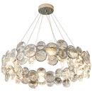 Axyaa Crystal Chandelier: High-end Modern Luxury Lighting for Living Room & Bedroom
