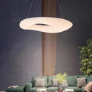 Axyaa Acrylic Eye Protection Chandelier: Nordic Style LED Ceiling Lamp