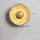 Axyaa LED Wall Lamp Sconce Yellow Travertine Waterproof Outdoor Stair Light
