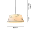 Axyaa Fabric Hanging Chandelier for Bedroom Dining Living Room