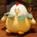 Axyaa Cute Little White Chicken Plush Doll Pillow