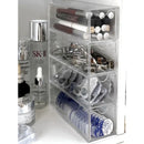 Axyaa Acrylic Contact Lens & Cosmetics Organizer - Large Capacity Rack for Daily Use