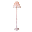 Axyaa Pink Lace Fabric LED Floor Lamp for Bedroom and Living Room