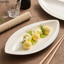 Axyaa Ceramic Sushi Plate Molecular Cuisine Display Hotel Tableware