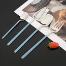 Axyaa Matte Flatware Set - Stainless Steel Knife Fork Spoon Dinnerware