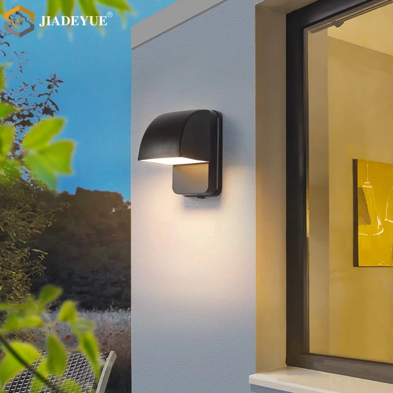 Axyaa Rotatable LED Wall Lamp - Modern Minimalist Design for Bedroom, Staircase, Balcony
