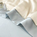 Axyaa Embroidered Silk Bedspread Quilt - Luxury Breathable Comforter