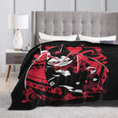 Axyaa Husk Fuzzy Blanket - Cozy Throw for Home, Hotel, Sofa - 125*100cm