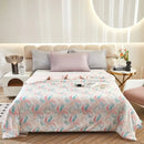 Axyaa Cool Silk Hyaluronic Acid Summer Quilt - Knitted, Printed, Comfortable, Breathable