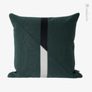 Axyaa Gray Green Two-Color Sofa Pillow Set