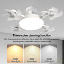 Axyaa Electric Fan Ceiling Lamp with Remote Control for Home Decor