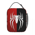 Axyaa Spider Man Lunch Bag - Insulated Portable Thermal Cooler for Work