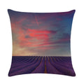 Axyaa Lavender Linen Throw Pillow 45*45cm