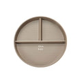 Axyaa Divided Diet Plate - Microwave&Dishwasher Safe Round Salad Tableware - Reusable & Control