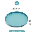 Axyaa Nordic Style Plastic Round Tray for Kitchen and Dining Essentials