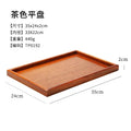 Axyaa Wooden Tea Tray: Home Brewing, Water Cup, Fruit, Kitchen Storage Tray