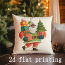 Axyaa Christmas Scenes Pillow Covers for Home Decor - Sofa, Bedroom, Car
