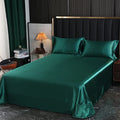 Axyaa Silk Summer Quilt & Printed Tencel Sheet Set - High-End Sleep Essentials