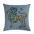 Gemini Libra Taurus Pillow Case by Axyaa: Linen Sofa Car Decorative Cover