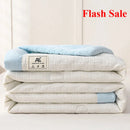Axyaa Solid Color Simple Summer Quilt | Lightweight Air Conditioner Quilt for Dormitory