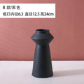 Axyaa Minimalist Ceramic Vase for Flowers and Desk Decoration