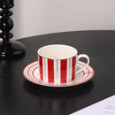 Axyaa Color-Block Ceramic Coffee Cup - High-Value Business Gift Mug