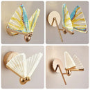 Nordic Butterfly Wall Lamp for Bedroom Living Room by Axyaa