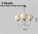 Axyaa Glass Ball Chandelier: Modern, Creative, Vintage, Lovely Girls Bedroom Lamp