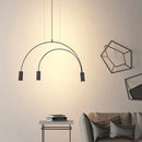 Axyaa Minimalist Postmodern Geometric Chandeliers for Home and Restaurants