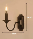 Axyaa Black Farmhouse Chandelier Industrial Rustic Kitchen Island Pendant Light