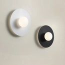 Nordic Glass Globe Sconces by Axya: Minimalist LED Wall Lamp for Home Interior Lighting