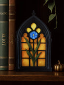 Axyaa Gothic Church Window Style Desktop Decor Floral/Geometric Ornaments