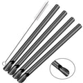 Axyaa Stainless Steel Bubble Tea Straws Set with Spoon-shaped Stirrer