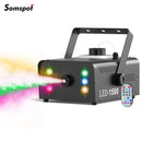 Axyaa 1500W RGB Fog Machine with 6 LED Lights & Remote Control for Stage Effects
