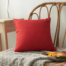 Axyaa Waterproof Solid Color Outdoor Cushion Cover for Couch Sofa Living Room