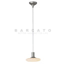 Axyaa Silver Aluminum Art Chandelier E27 Pendant Light for Dining Kitchen Bedroom
