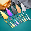 Stainless Steel Cake Divider Spoon Fork Set by Axyaa