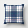Axyaa Blue Decorative Pillowcase for Home and Office Use