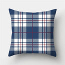 Axyaa Blue Decorative Pillowcase for Home and Office Use