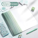 Axyaa Transparent A4 File Organizer Bag with Draw Rod, Office Document Storage