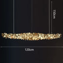 Axyaa LED Pendant Light Chandeliers for Modern Home Decor & Indoor Lighting