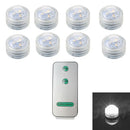 Axyaa Submersible LED Light Remote Pond Waterproof Pool Lamp for Vases Fish Tanks