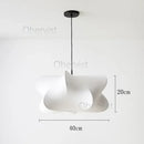 Axyaa Japanese Style Silk Lantern Pendant Lamp in Dark Bronze for Home and Restaurant Lighting.