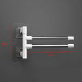 Axyaa Stainless Steel Wall Shelf & Towel Rack Bathroom Kitchen Organizers Storage Shelf