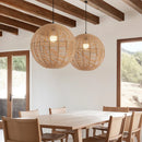Axyaa Nordic Designer Hemp Rope Pendant Light in Japanese Wabi Sabi Style