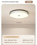 Axyaa LED Ceiling Lamp White Black Modern Nordic Style Living Room Bedroom Lighting