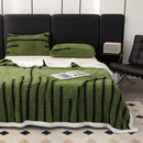 Axyaa Flannel Fleece Blanket 200*230cm Bohemia Style Bed Throws