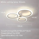 Modern Nordic LED Ceiling Lamp, Dining Room & Living Room Fixture by Axyaa