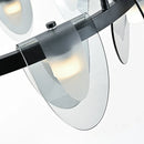 Axyaa Postmodern Glass Pendant Light for Minimalist Living Room and Bar