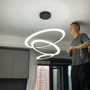 Axyaa Modern Living Room Chandelier LED Indoor Lighting Bedroom Decor